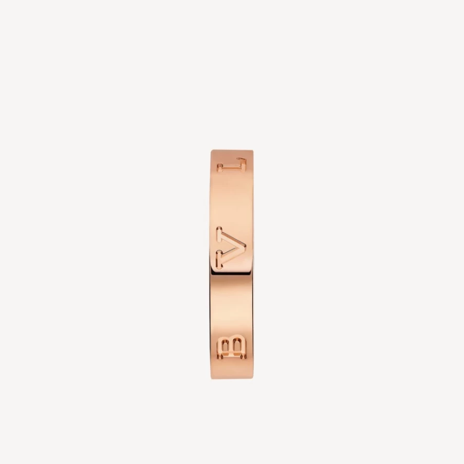 BVLGARI BVLGARI 18K Gold Luxury Ring for Women - Iconic Italian Jewelry