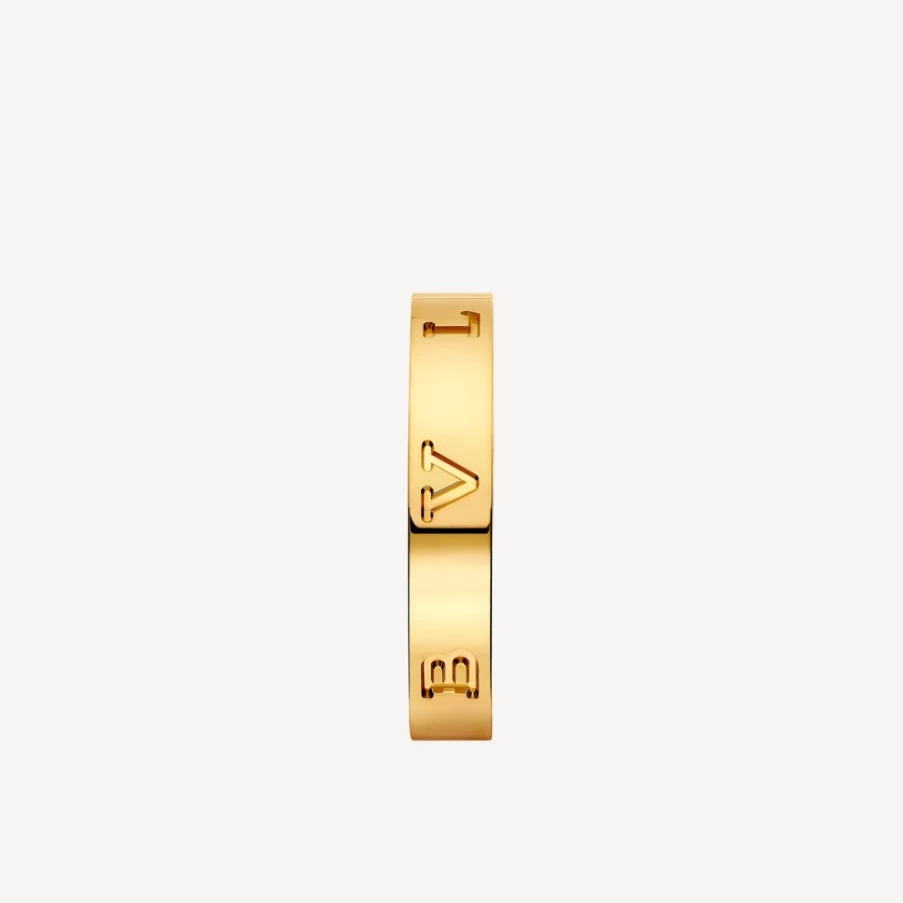 BVLGARI BVLGARI 18K Gold Luxury Ring for Women - Iconic Italian Jewelry