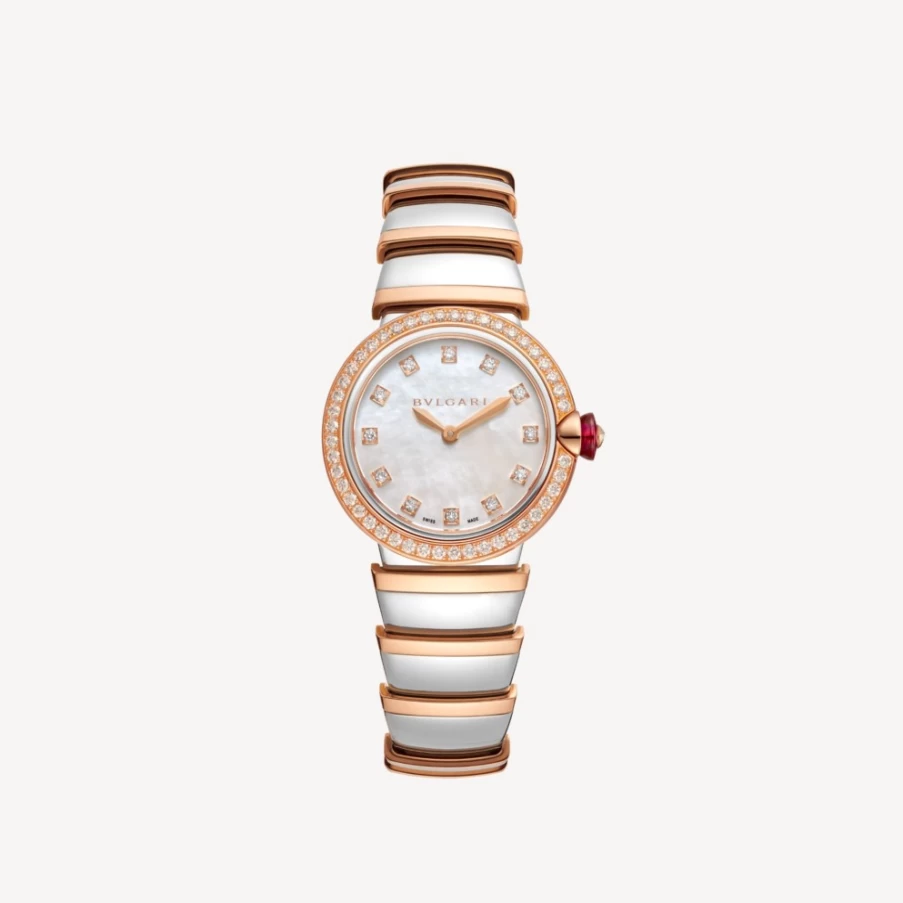 BVLGARI Lvcea Women's White Luxury Watch