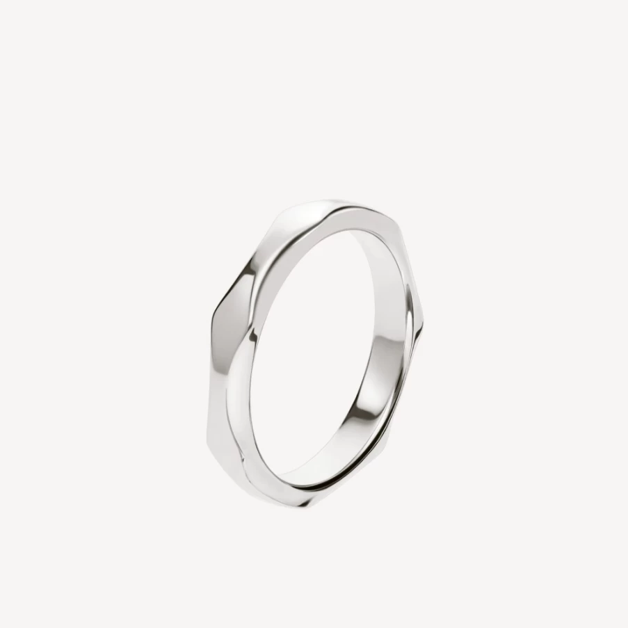 BVLGARI Infinito Women's Wedding Band Ring - Luxury Bridal Jewelry