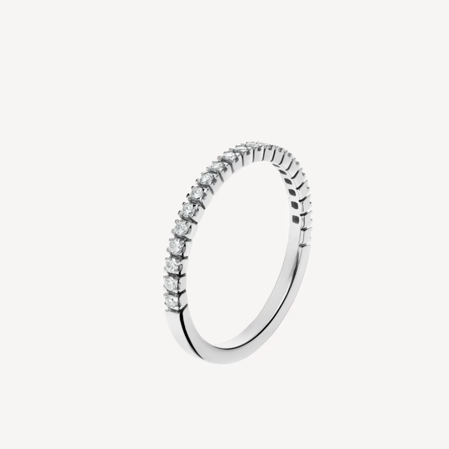 BVLGARI Roma Amor Women's Wedding Ring – Luxury Gold Band for Brides