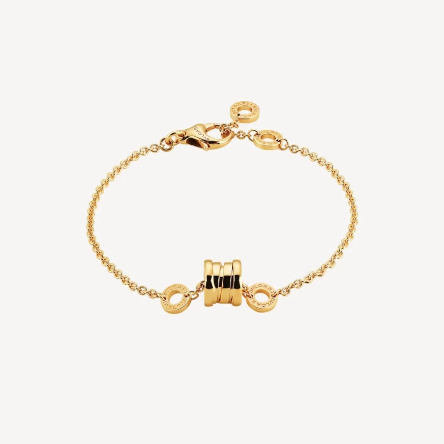 BVLGARI B.Zero1 Bracelet in 18K Gold with Iconic Spiral Design - Luxury Italian Jewelry
