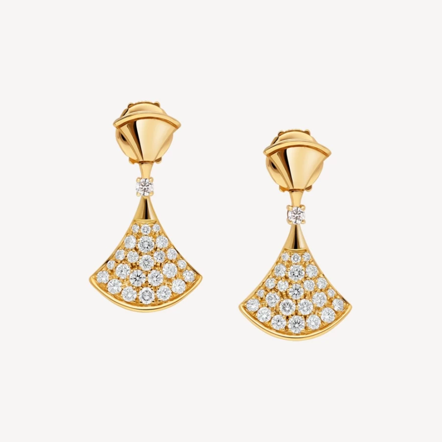 BVLGARI Divas’ Dream Earrings | Luxury Diamond Dangle Earrings for Women