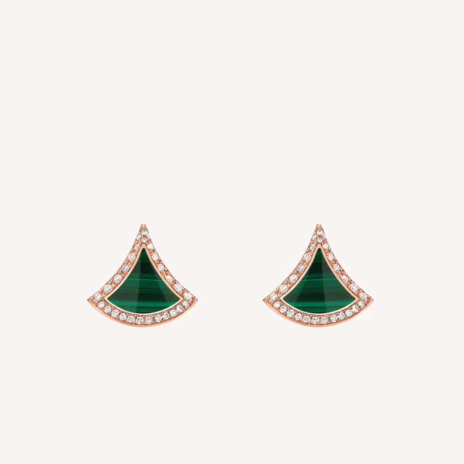 BVLGARI Divas’ Dream Green Earrings | Luxury Emerald Gemstone Jewelry