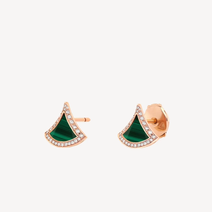 BVLGARI Divas’ Dream Green Earrings | Luxury Emerald Gemstone Jewelry