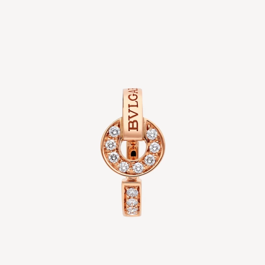 BVLGARI BVLGARI 18K Gold Luxury Ring for Women - Iconic Italian Jewelry Brand