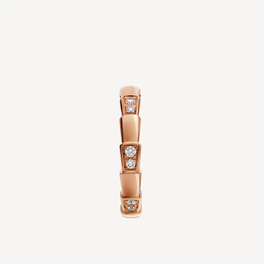 BVLGARI Serpenti Viper Ring | Luxury Snake Design Ring in Gold or Silver