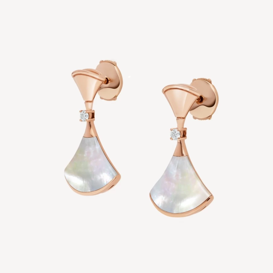 BVLGARI Divas’ Dream White Gold Earrings | Luxury Diamond Jewelry