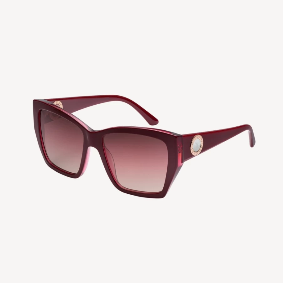 BVLGARI Bvlgari Bordeaux Sunglasses for Women Luxury Designer Eyewear