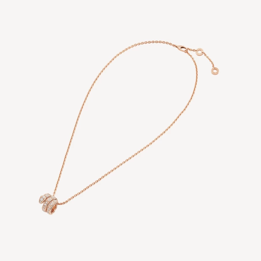 BVLGARI Serpenti Viper Necklace | Luxury Snake Design Gold Pendant