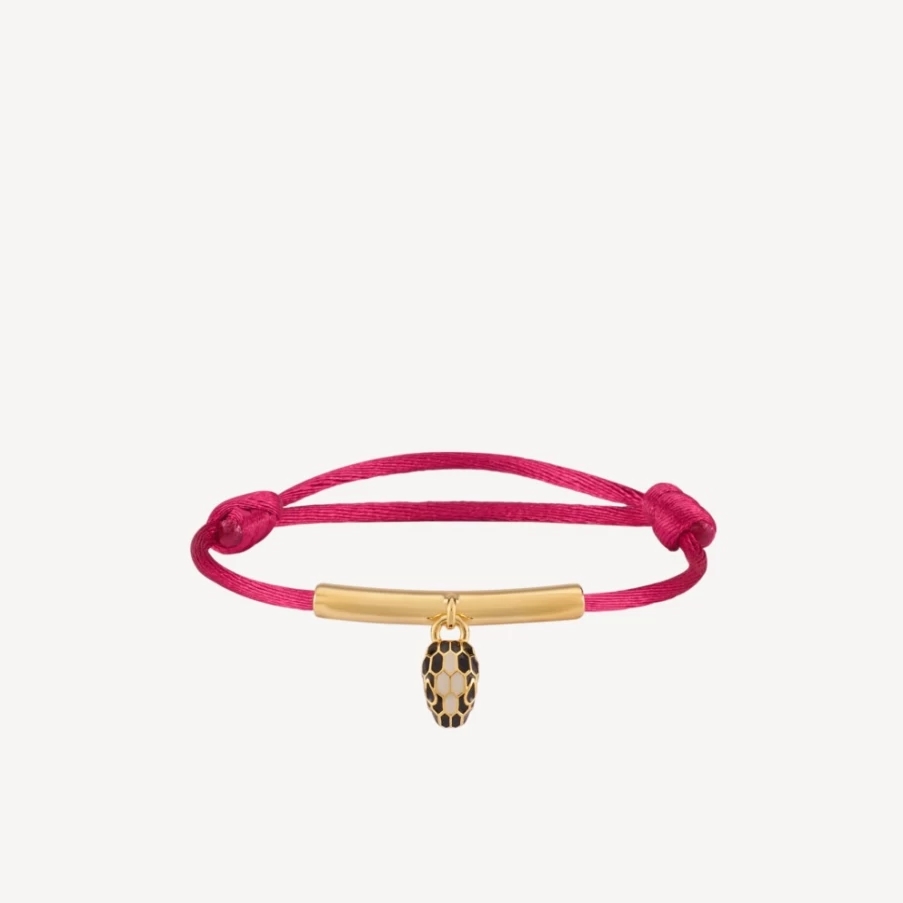 BVLGARI Serpenti Forever Bracelet in Pink for Women | Luxury Snake Design