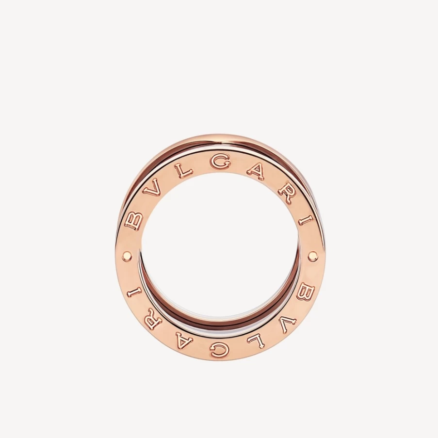 BVLGARI B.Zero1 Ring in Black | Iconic Luxury Band Ring