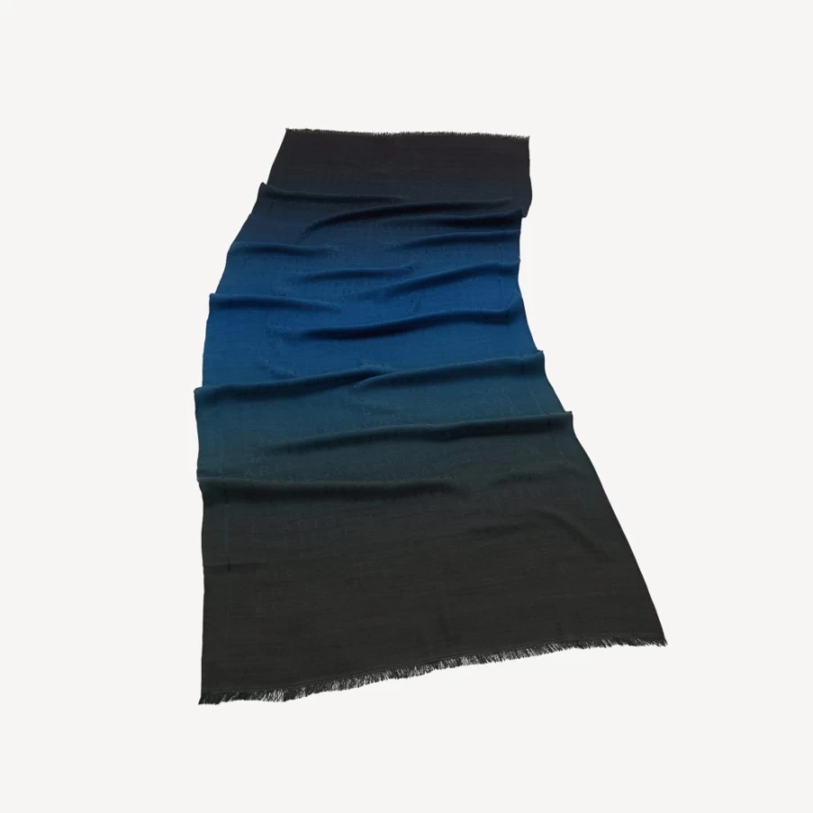 BVLGARI Women's Black Logomania Stole - Luxury Branded Scarf