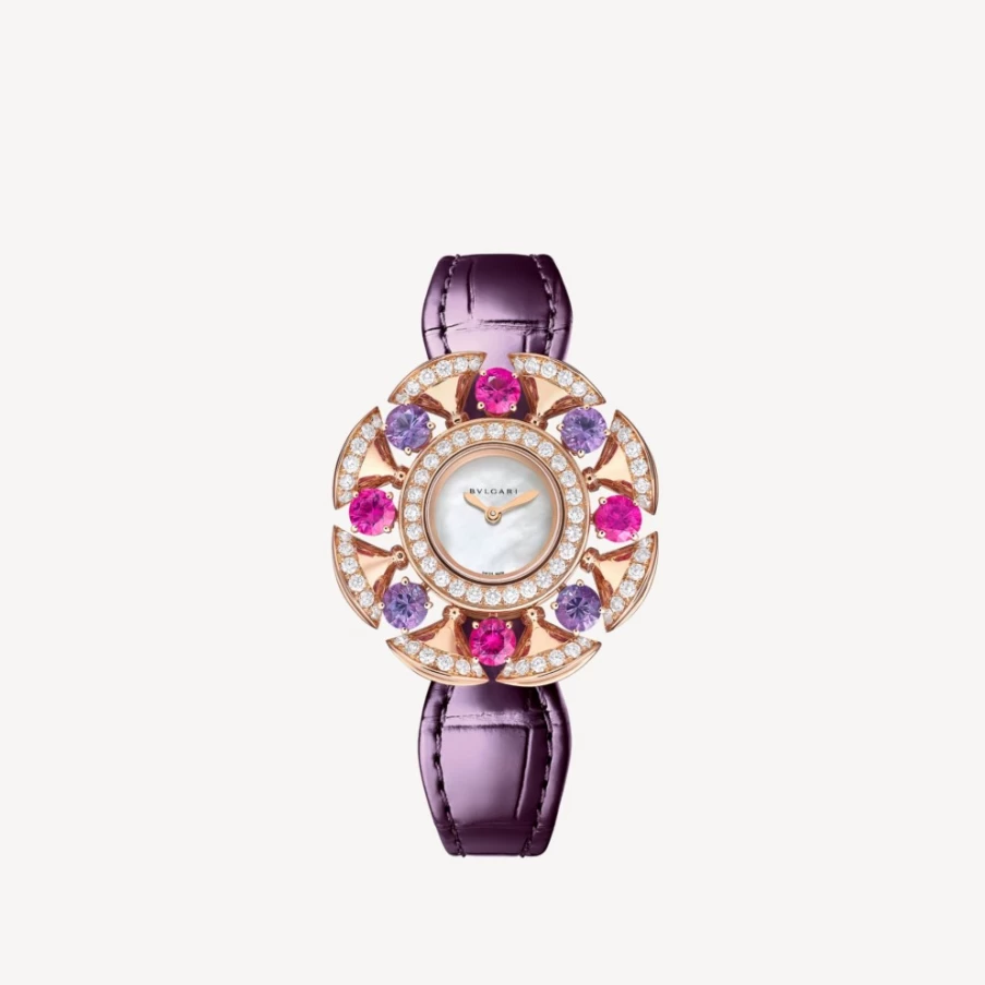 BVLGARI Divas’ Dream Women's Watch in Elegant Purple