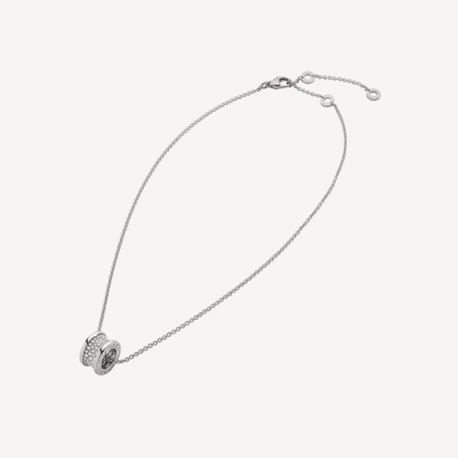 BVLGARI B.Zero1 Necklace | Luxury Italian Gold Pendant Necklace for Women