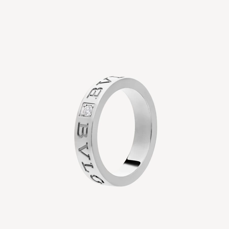 BVLGARI BVLGARI 18K Gold Luxury Ring for Women - Iconic Italian Jewelry Brand