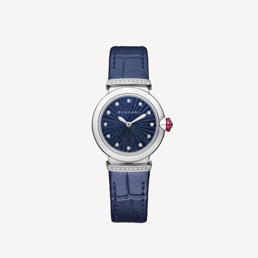 BVLGARI Lvcea Blue Women's Watch – Luxury Swiss Timepiece for Women