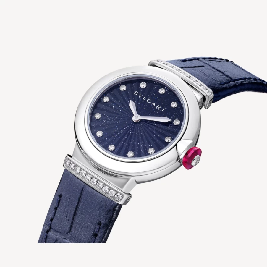 BVLGARI Lvcea Blue Women's Watch – Luxury Swiss Timepiece for Women